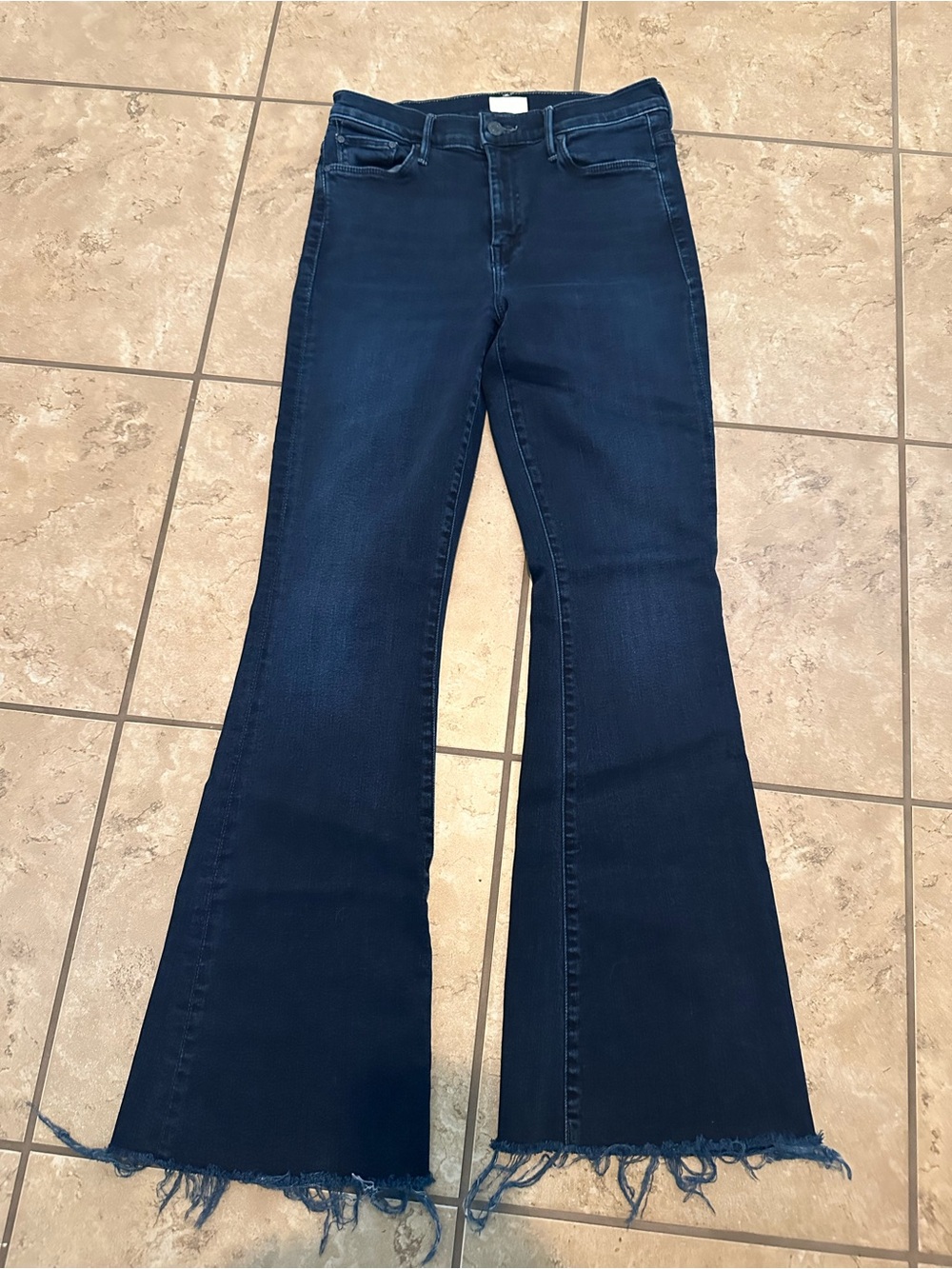 MOTHER HIGH RISE FLARE JEANS